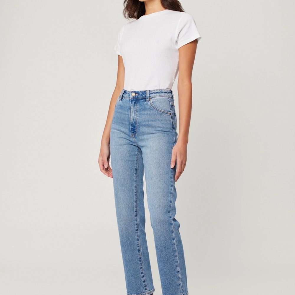 ROLLA'S Light Blue Straight Leg Jeans